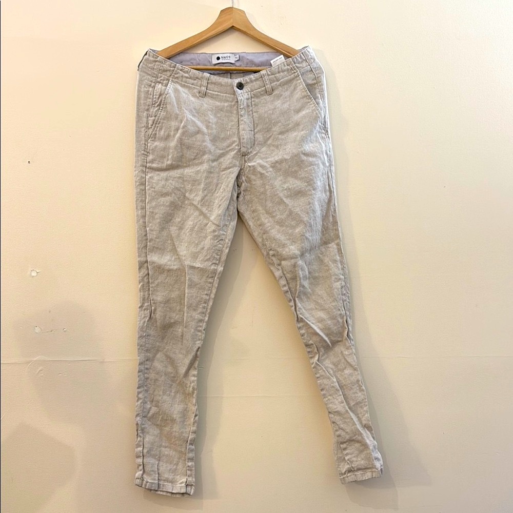 Men's 100% Linen Pants 30/32